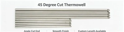 Thermowell de tall de 45 graus